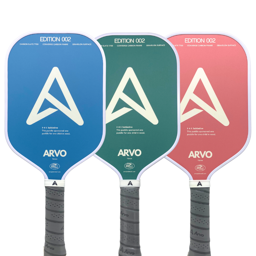 EDITION 002 | Thermoformed carbon fiber pickleball paddle