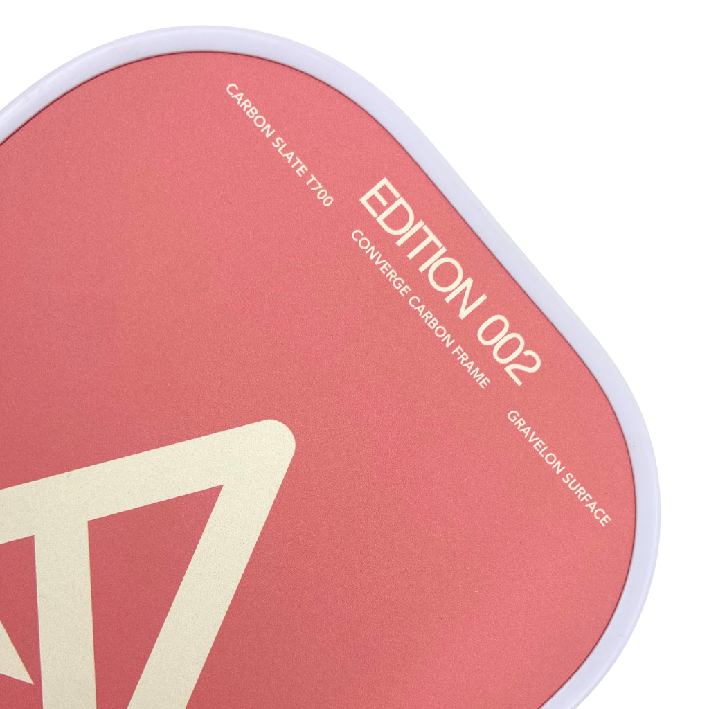 EDITION 002 | Thermoformed carbon fiber pickleball paddle