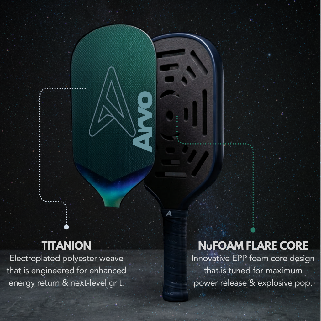 Aurora | Foam Core Titanium pickleball paddle