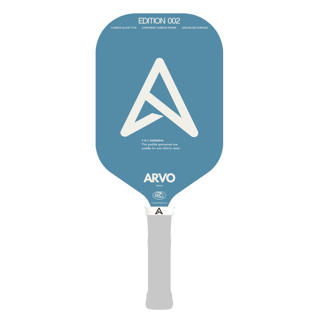 EDITION 002 | 16mm thermoformed carbon fiber pickleball paddle