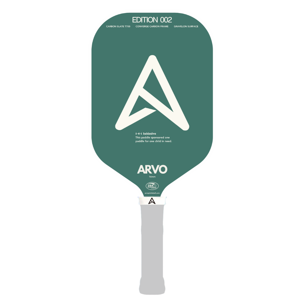 EDITION 002 | 16mm thermoformed carbon fiber pickleball paddle
